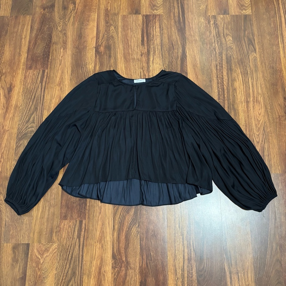 Elegant Black Women's Top